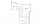 Plan 1D-7 - 1 bedroom floorplan layout with 2 baths and 1184 square feet.